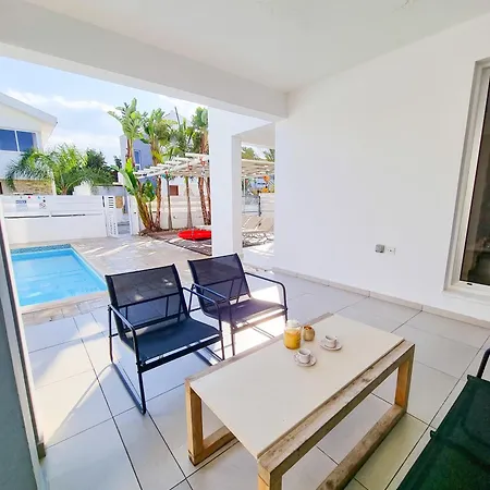 With Private Pool And Bbq Larnaca